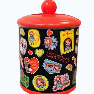 Silver Buffalo Chucky & Tiffany Cookie Jar‎